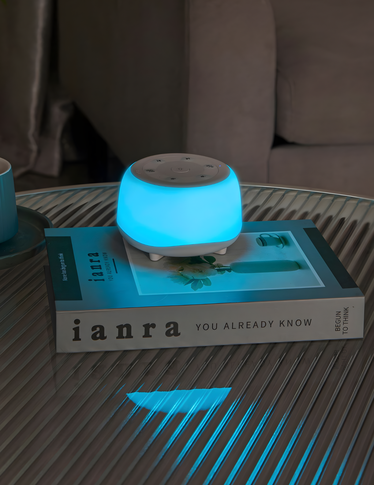LumiSound™ Sleep Machine – White Noise & Night Light